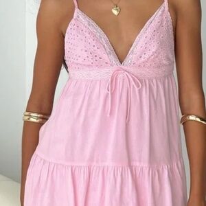 Princess Polly Blush Pink Mini Dress